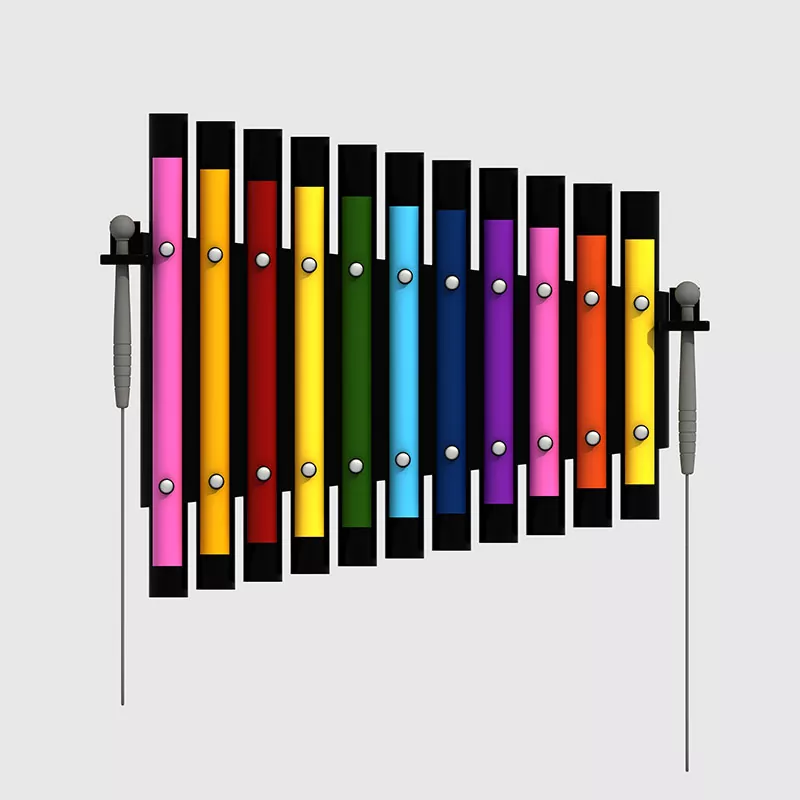 Wall Metal Percussion Lelu Musiikki-instrumentti